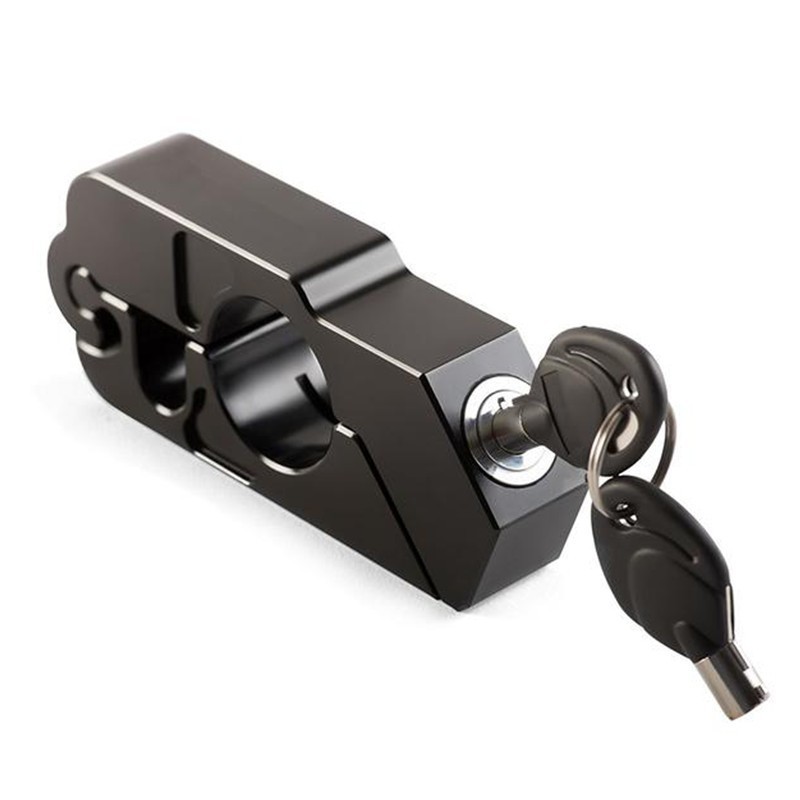Scooter & Motorcycle Brake Lever Grip Lock – CNC Anti-Theft Guard