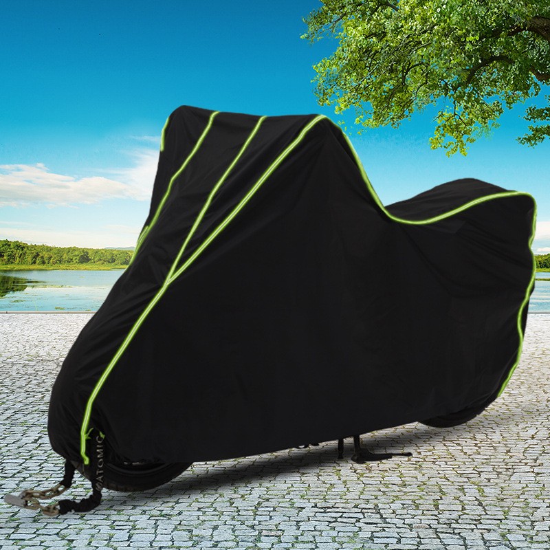 Heavy Duty Motorbike Rain Dust Protector – Waterproof All-Season Cover