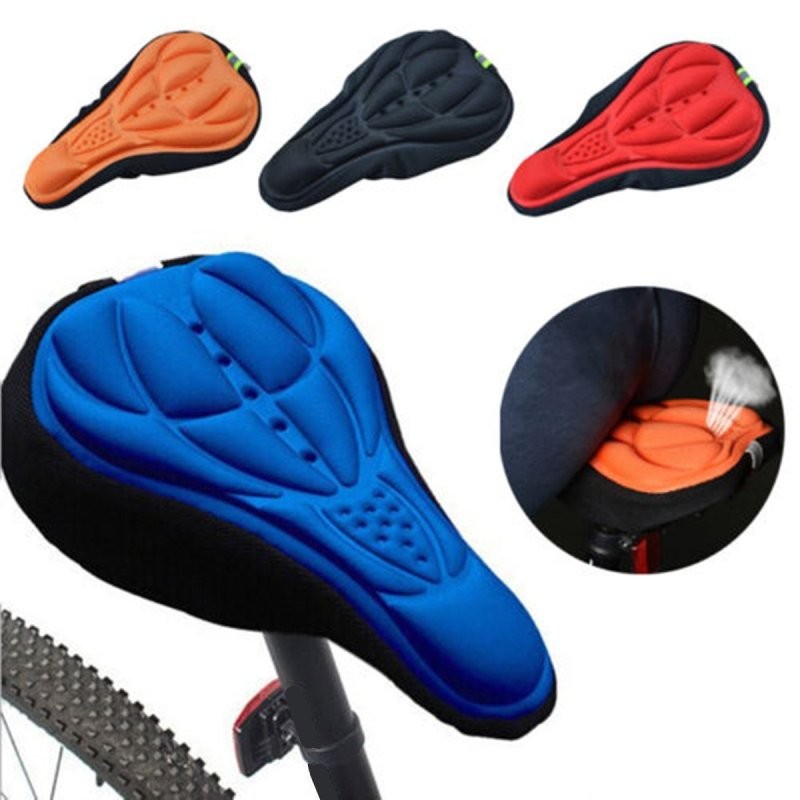 3D Gel Padded Bike Seat Cover – Breathable Cushion for Cycling Comfort
