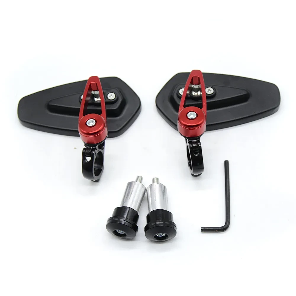 CNC Motorcycle Handlebar Mirrors β 22mm Aluminum Alloy Rearview