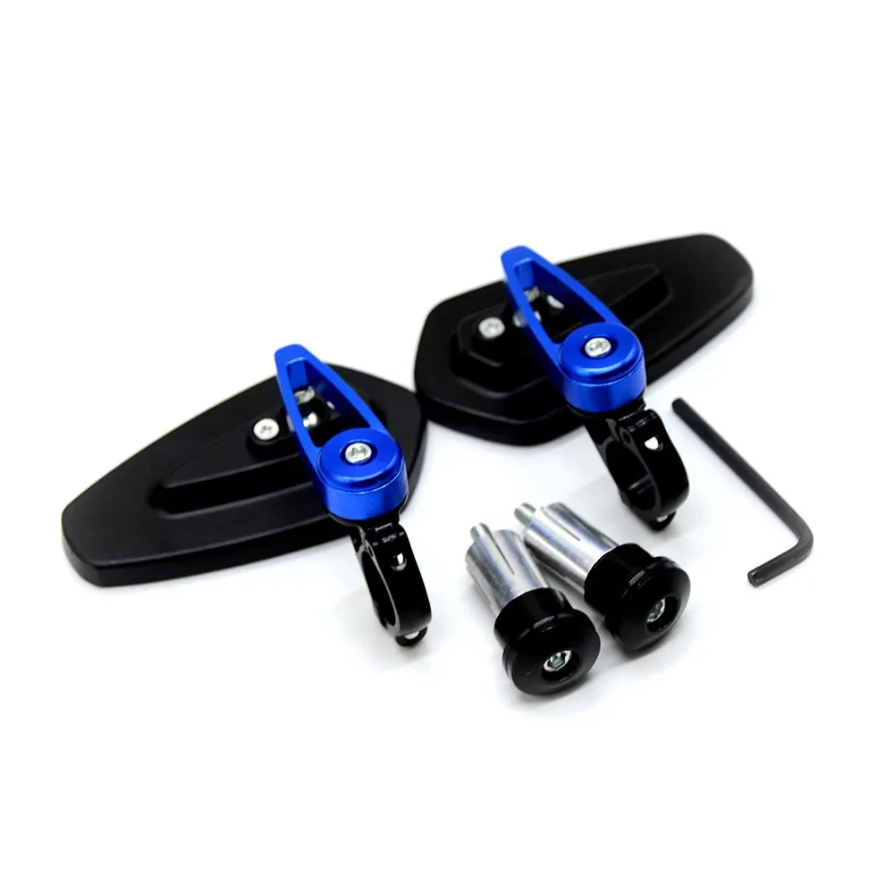 CNC Motorcycle Handlebar Mirrors β 22mm Aluminum Alloy Rearview