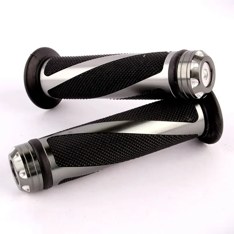 MotoGrip Aluminum Handlebar Covers β Universal 22mm Motorcycle Grips