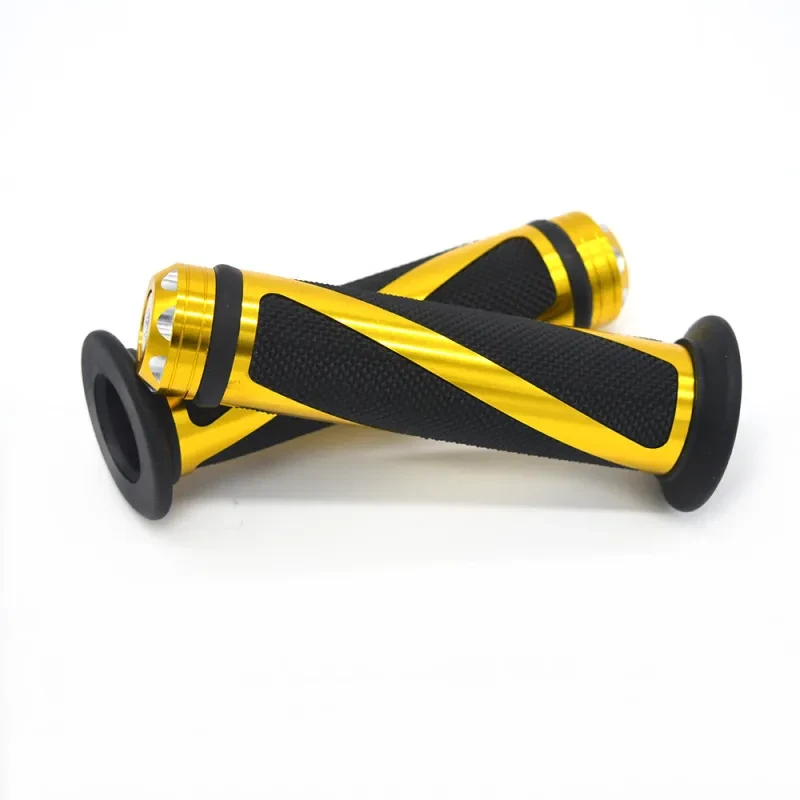 MotoGrip Aluminum Handlebar Covers β Universal 22mm Motorcycle Grips