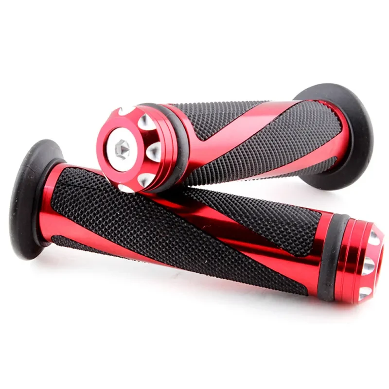 MotoGrip Aluminum Handlebar Covers β Universal 22mm Motorcycle Grips