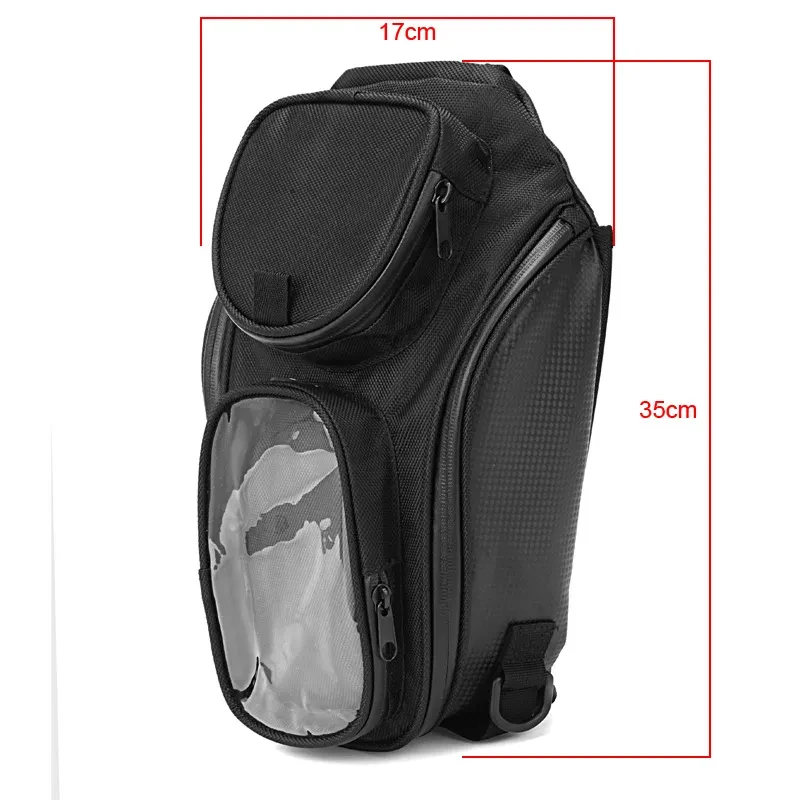 Balight Magnetic Tank Bag – Motorcycle Fuel Pack with Phone/GPS Pocket