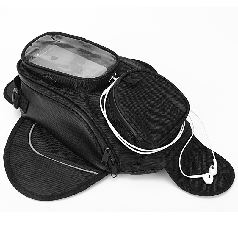 Balight Magnetic Tank Bag – Motorcycle Fuel Pack with Phone/GPS Pocket