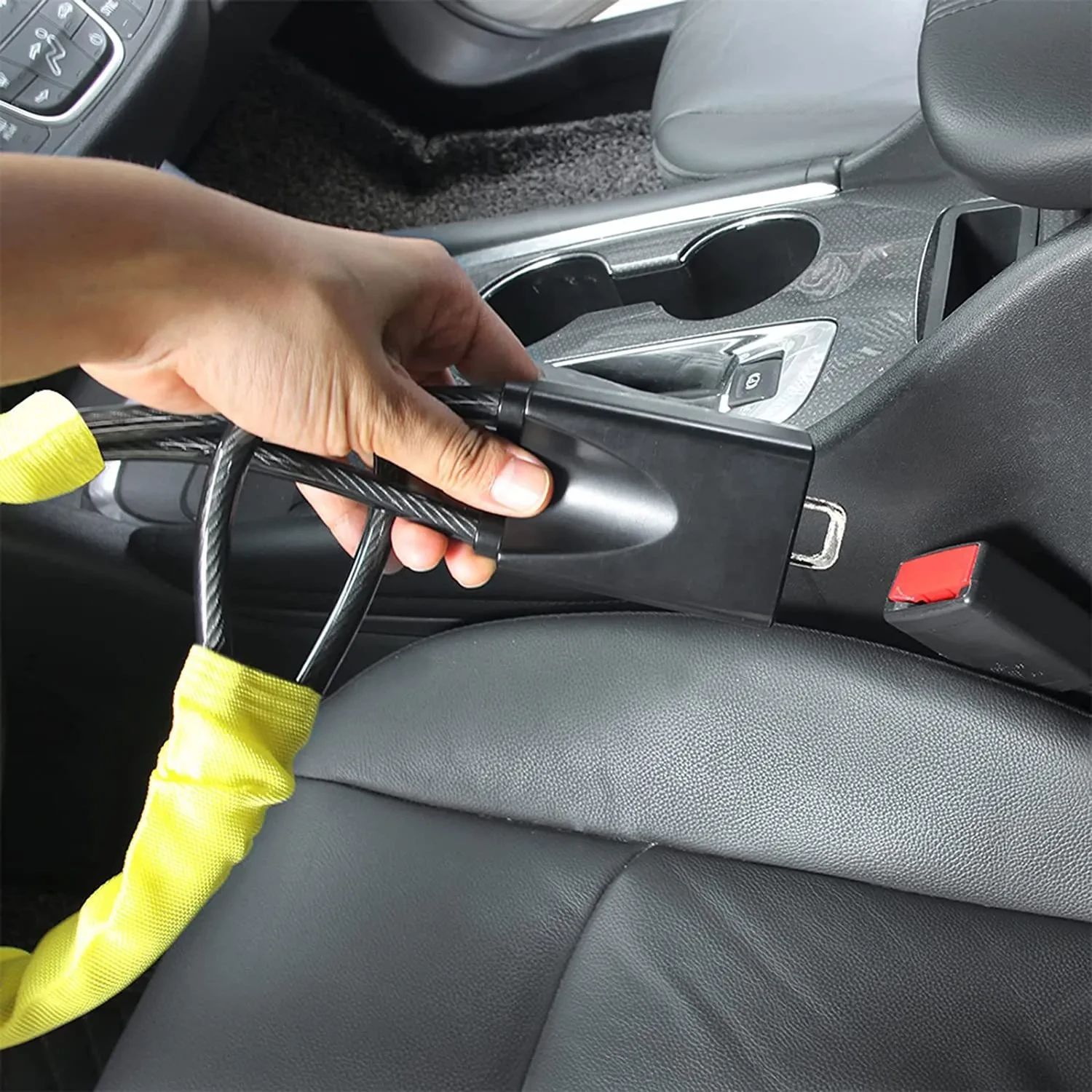 SteelGuard Car Steering Wheel Lock β Heavy-Duty Anti-Theft Device