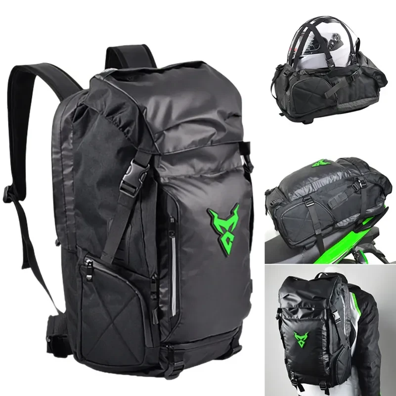 Versatile Motorbike Touring Gear Pack – Helmet Storage Shoulder Bag