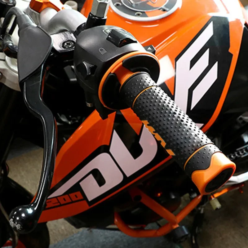 Universal Motorbike Grip Sleeves – Durable Rubber Handlebar Covers
