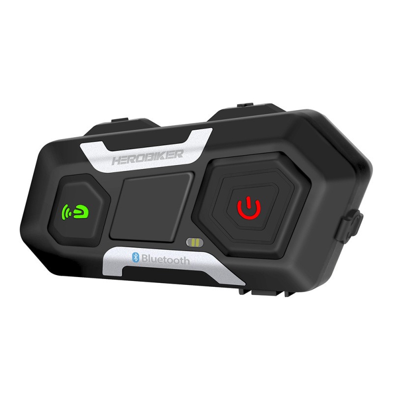 HEROBIKER Bluetooth Helmet Intercom β 1200M Waterproof Moto Headset