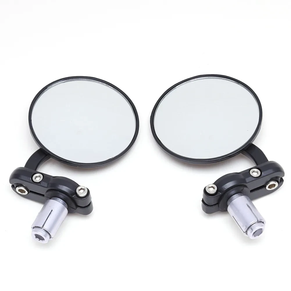 Universal 22mm Motorcycle Handlebar Rearview Mirror β Aluminum Spherical