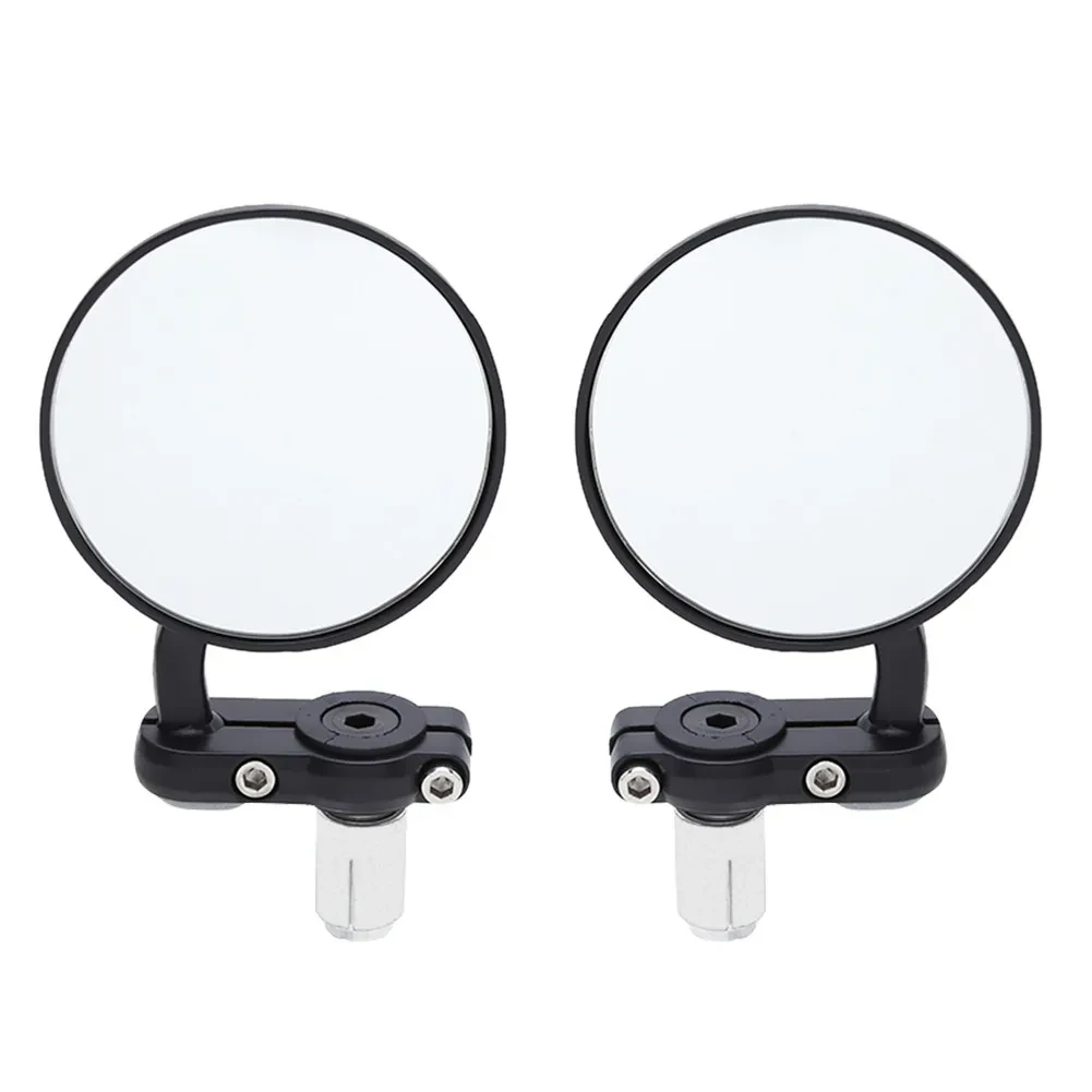 Universal 22mm Motorcycle Handlebar Rearview Mirror β Aluminum Spherical