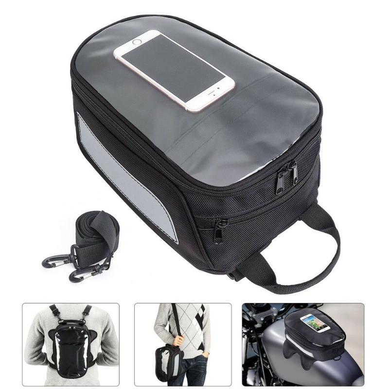 IronClad Waterproof Magnetic Tank Bag β Multi-Function Motorcycle Pack