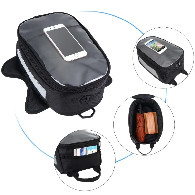 IronClad Waterproof Magnetic Tank Bag β Multi-Function Motorcycle Pack
