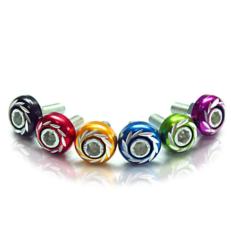 MotorBike Decorative Carved Screws – 22mm Modification Accessories