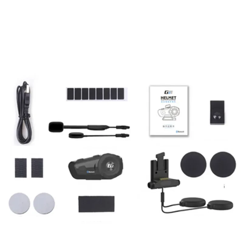 Motorcycle Bluetooth Intercom Headset – Stereo Wireless Hands-Free