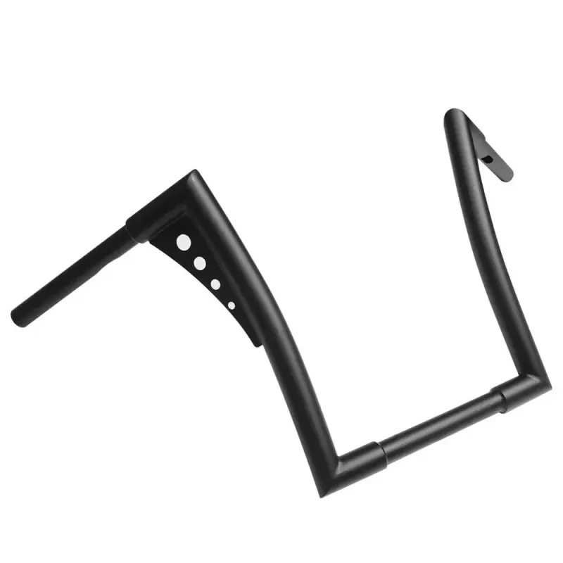 Cruiser Rise Motorcycle Handlebars – Black Metal High Bar Upgrade