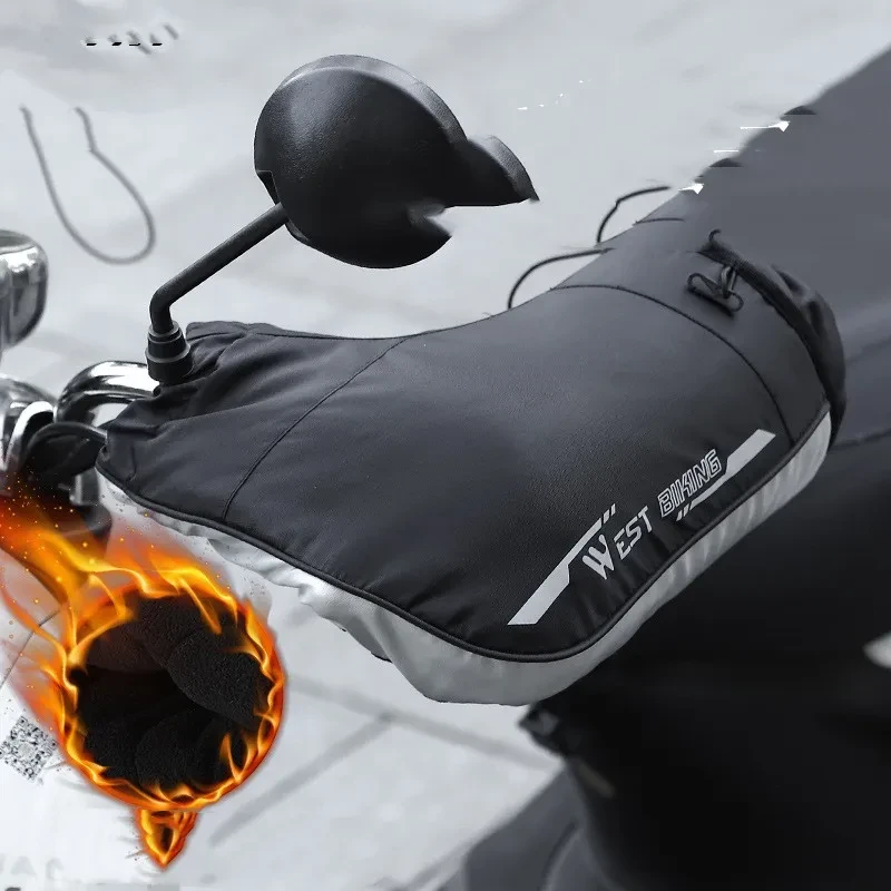 Winter Cycling Gloves – Waterproof Windproof Thermal Bike Hand Warmers