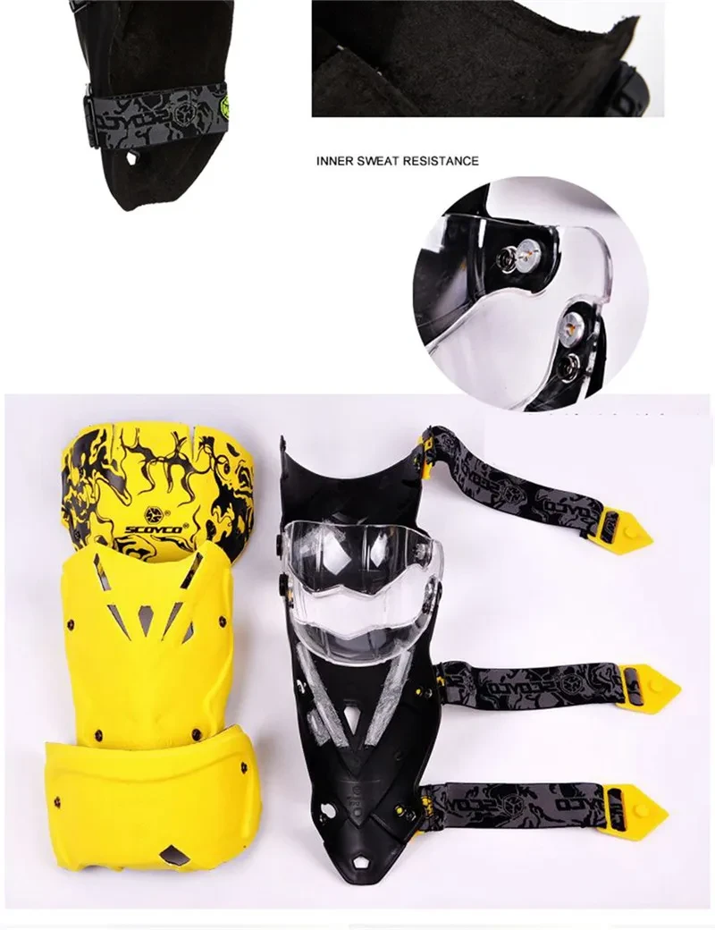 StormRider Motorcycle Armor – Impact-Resistant Knee Protection