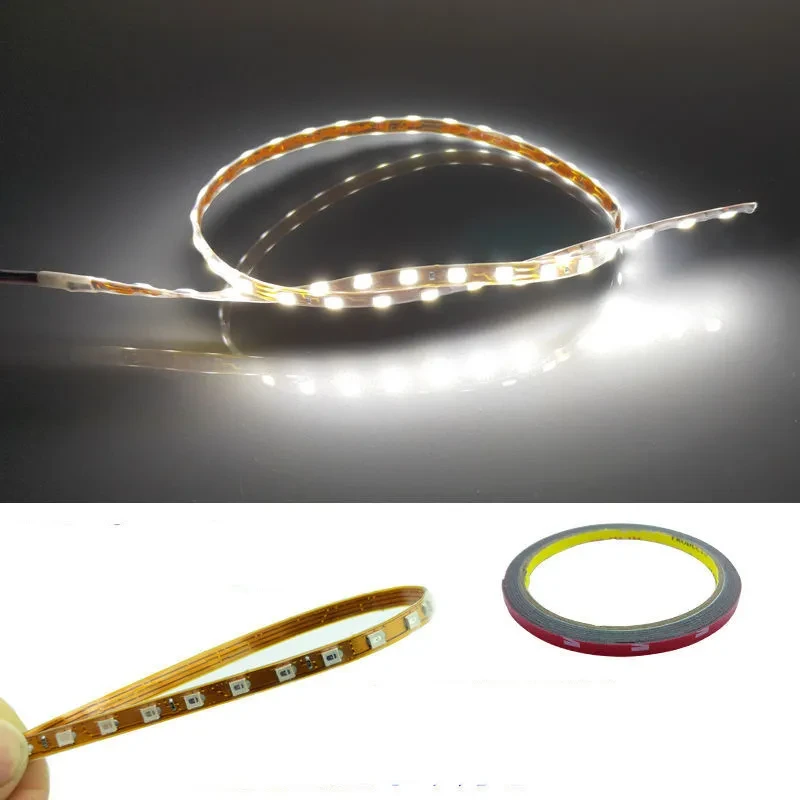 NeonGlow Motorcycle LED Strip – 135cm Multicolor Refitting Light