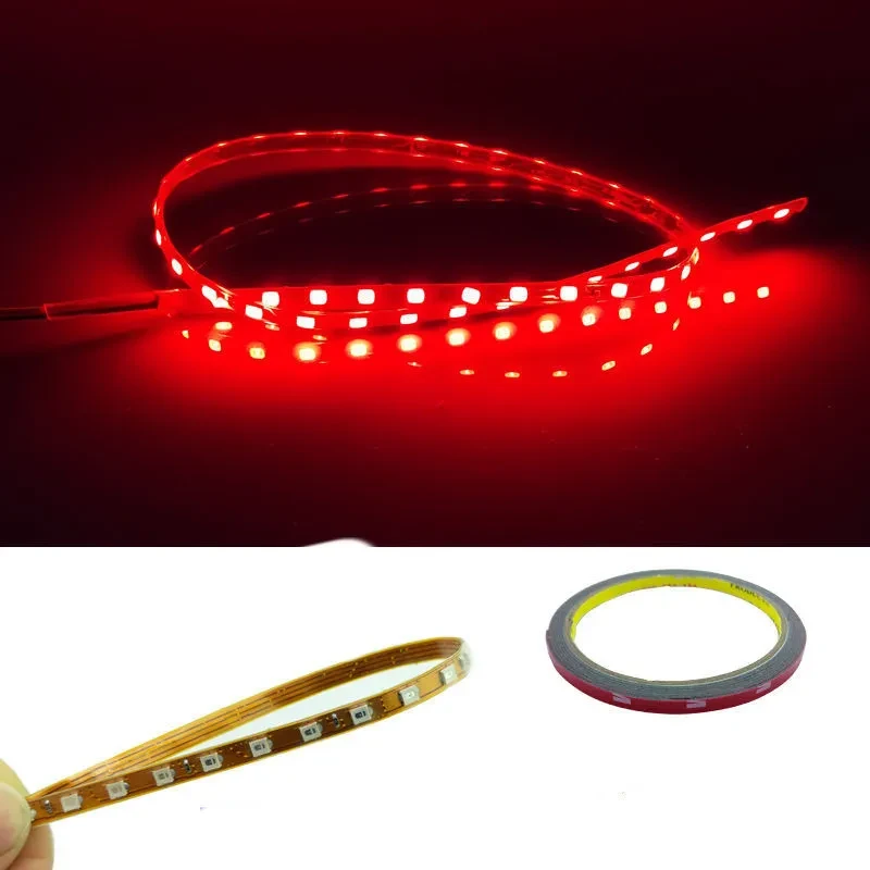 NeonGlow Motorcycle LED Strip – 135cm Multicolor Refitting Light