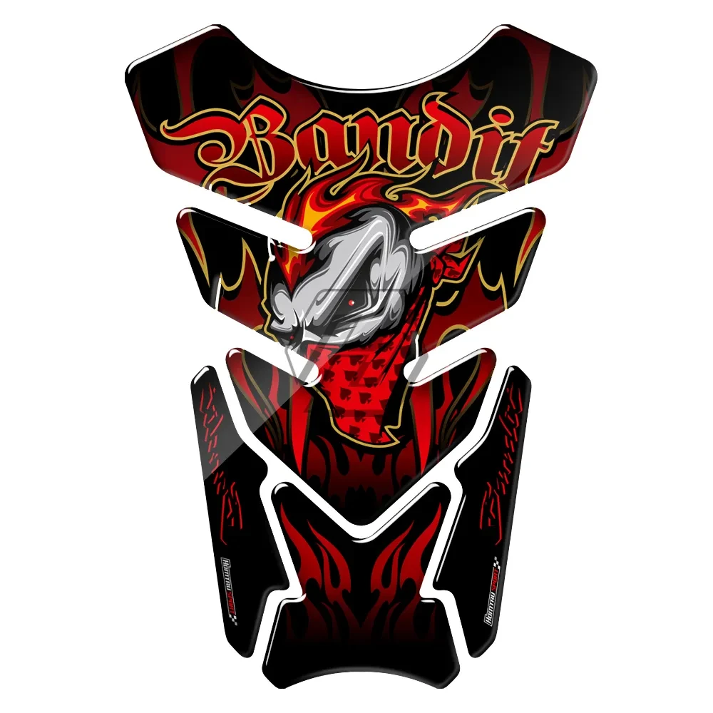 Motorcycle Fuel Tank Protector | Fish Bone Decorative Sticker