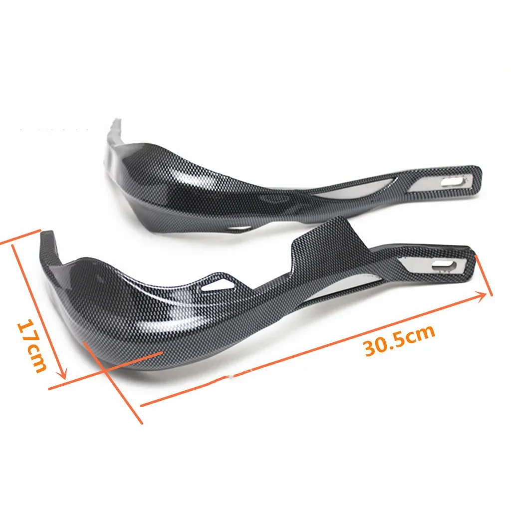 Snakeskin Motorcycle Hand Guard | Durable Aluminum Plastic Shield