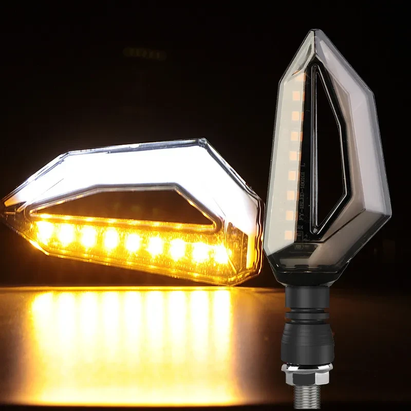 Energy-Efficient LED Motorcycle Signal Lights Acrylic Lens Design