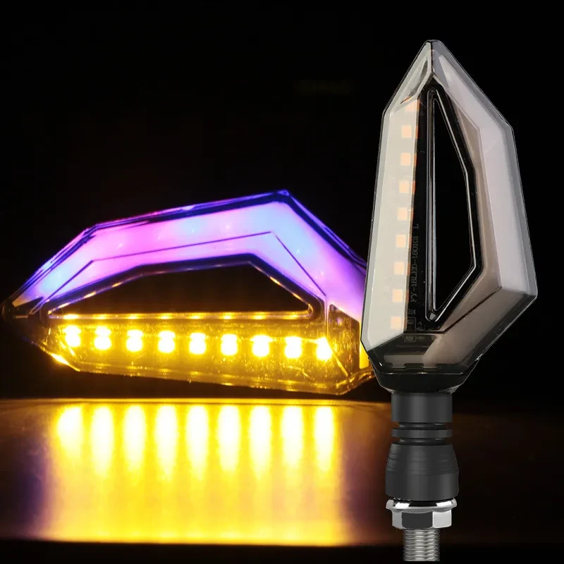 Energy-Efficient LED Motorcycle Signal Lights Acrylic Lens Design