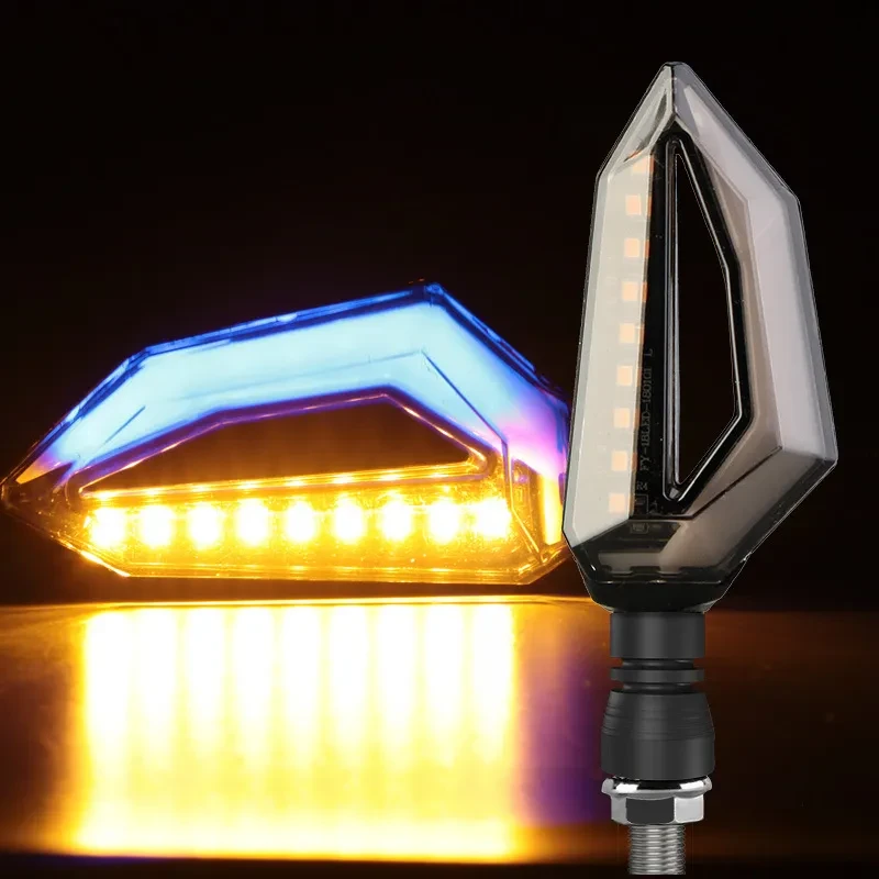 Energy-Efficient LED Motorcycle Signal Lights Acrylic Lens Design