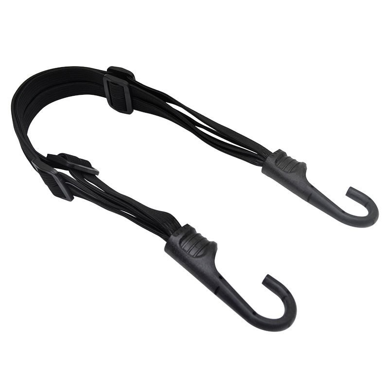 Retractable Motorcycle Helmet Strap – Elastic Luggage Rope with Hooks