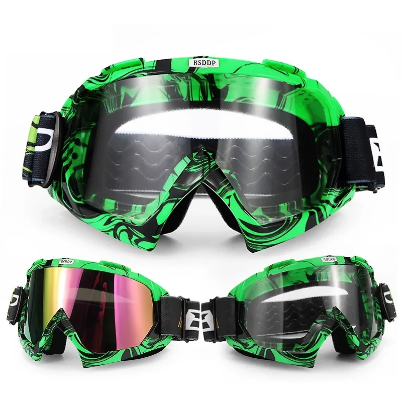Motorcycle Off-Road Racing Goggles – Windproof Ski & Riding Glasses