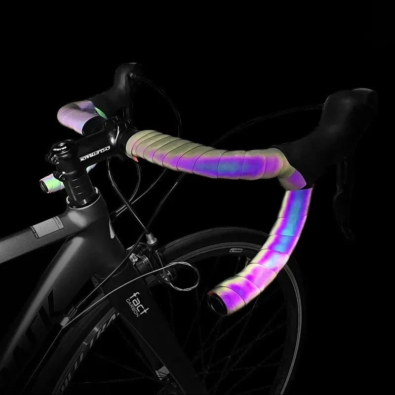 Reflective Bike Handlebar Tape – PU EVA MicroTex Grip Wrap CX-85
