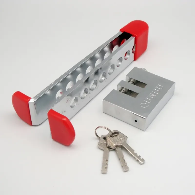 Truck & Auto Safety Pedal Lock – 8-Hole Strong Steel Security System