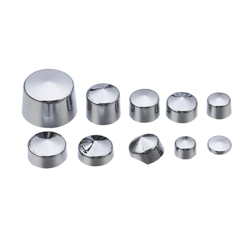 87pcs Chrome ABS Bolt Cover Set for Harley Softail Twin Cam 84-06