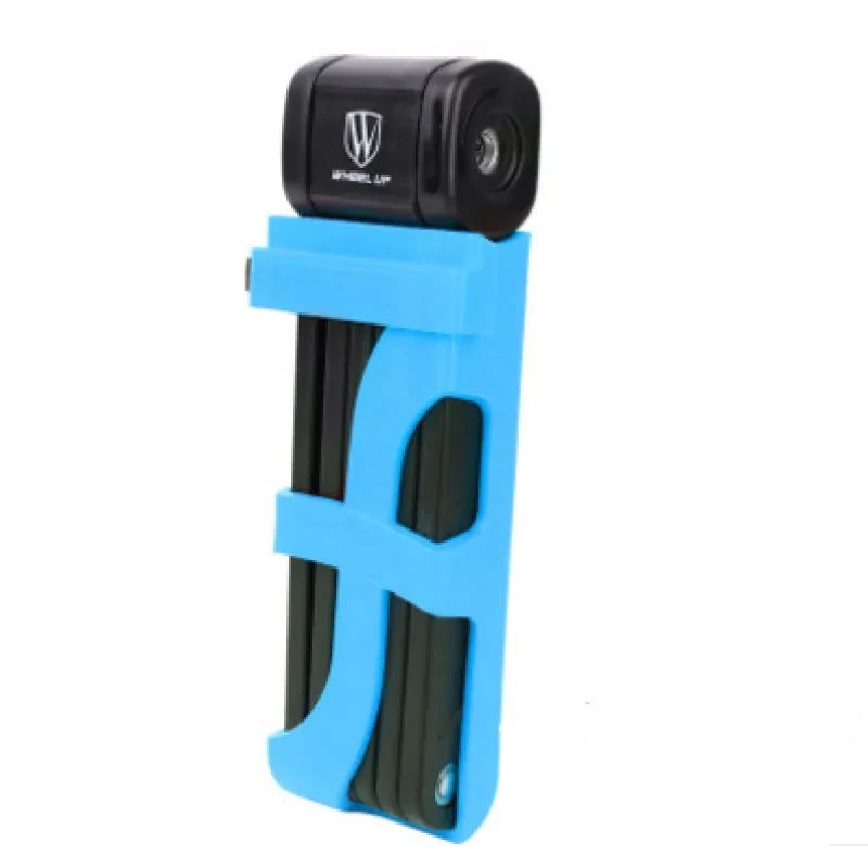 Upgraded Folding Bike Lock Anti-Theft Alloy Steel with Keys