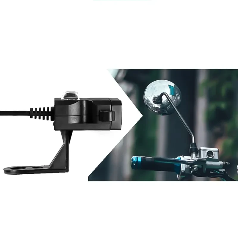 TurboVolt Dual USB Bike Charger β 12V Waterproof Motorcycle Charging Dock