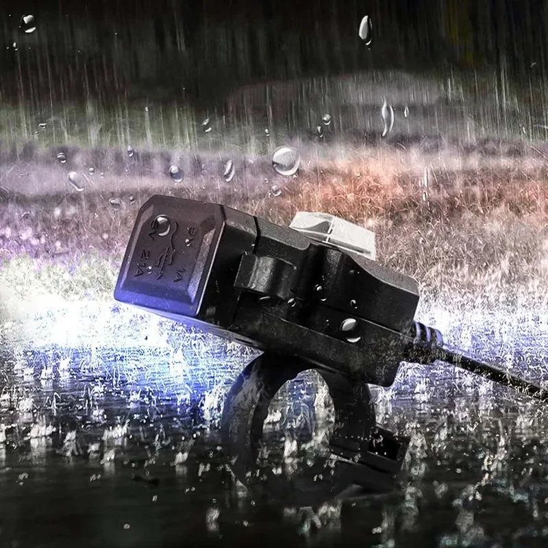 TurboVolt Dual USB Bike Charger β 12V Waterproof Motorcycle Charging Dock