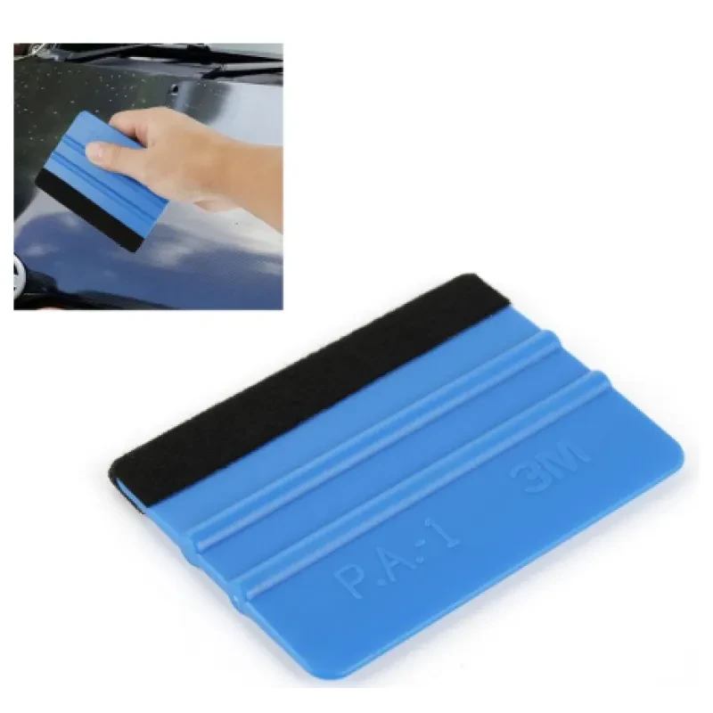 Blue Automotive Film Scraper | Car Vinyl Wrap Sticker Tool
