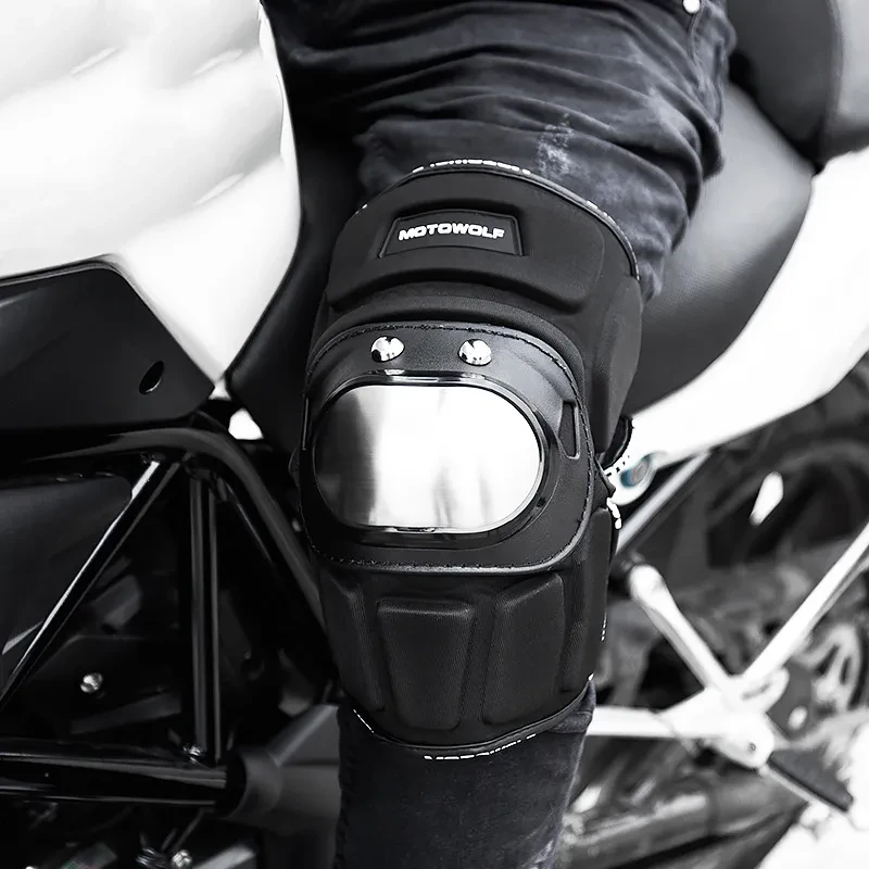 Motocross Knee and Elbow Protectors Heavy-Duty Motorcycle Gear