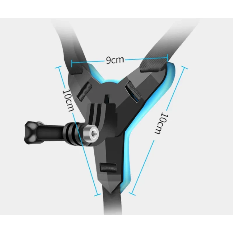 GoPro Full Face Helmet Chin Mount Holder | POV Action Camera Stand