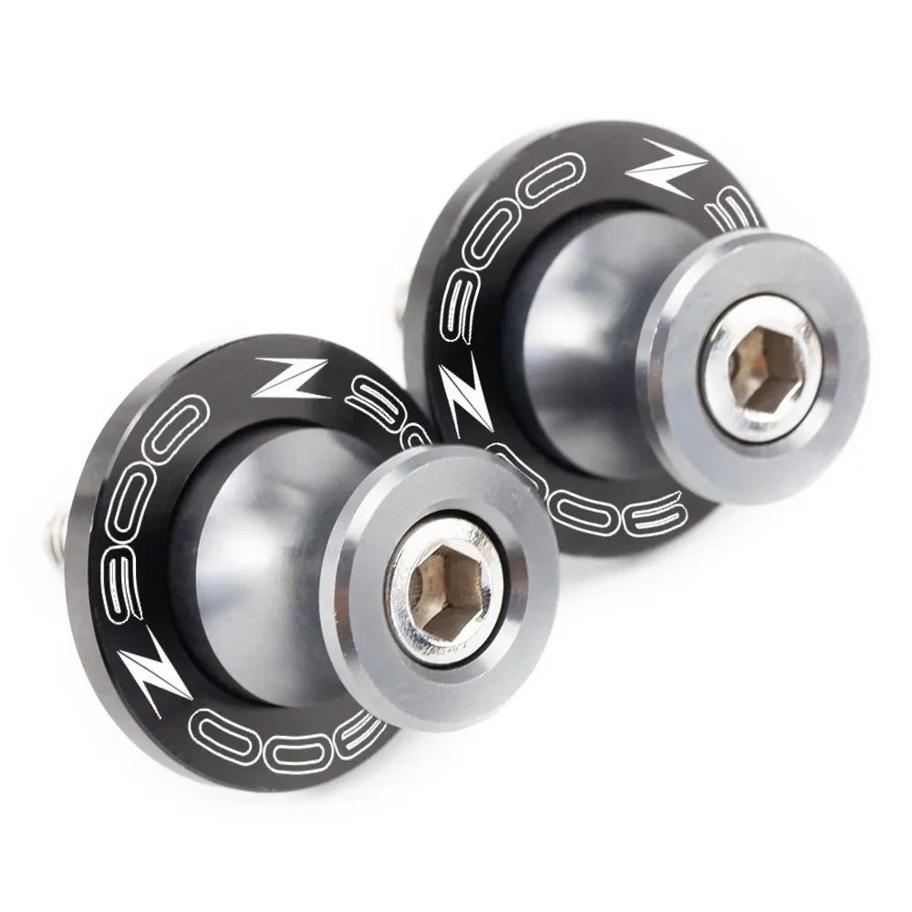 CNC Swingarm Spools Sliders β 8MM Stand Screws for Kawasaki Z650 Z900