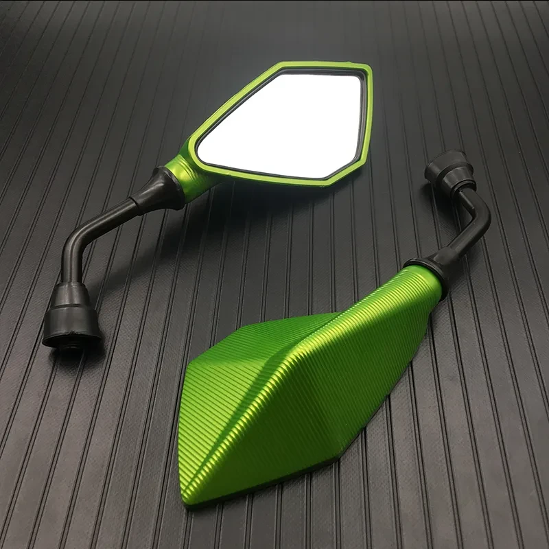 VisionPro Side Mirrors β Universal 10mm Motorcycle Handlebar Pair
