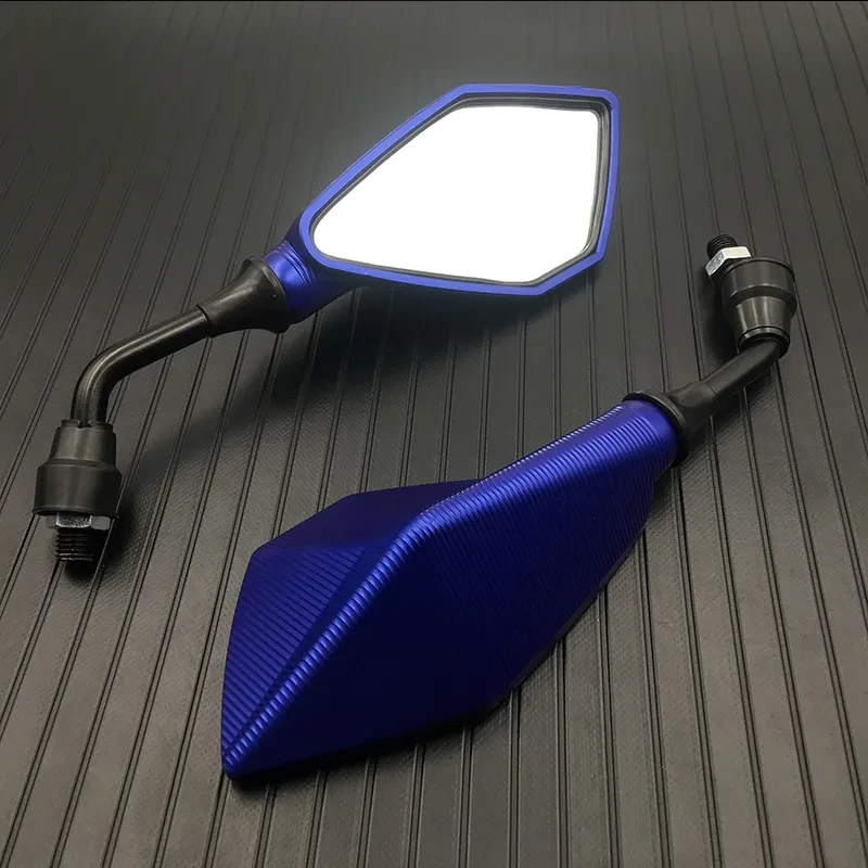 VisionPro Side Mirrors β Universal 10mm Motorcycle Handlebar Pair