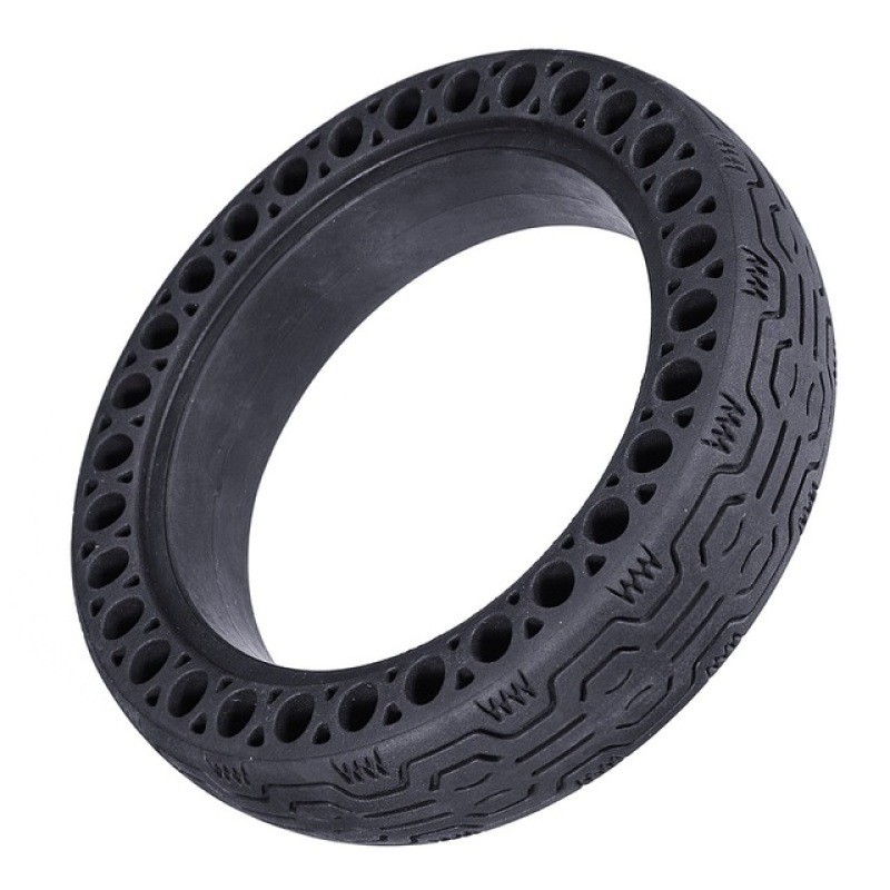 ShockGuard 8.5" Solid Tire β Puncture-Proof Rubber Wheel for E-Scooters