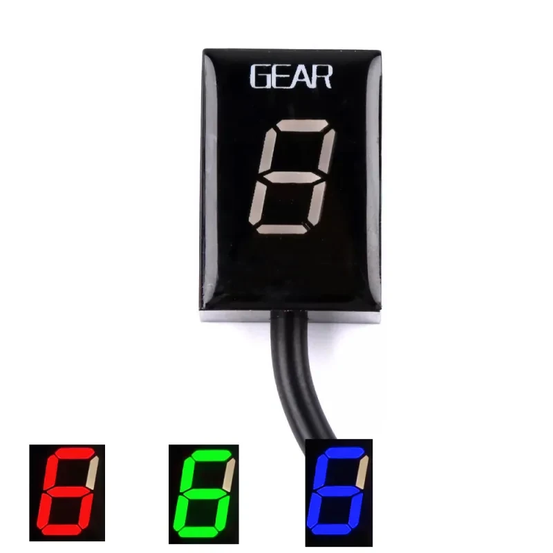 Two-Wheeler Shift Display – Waterproof LCD Riding Dashboard Counter