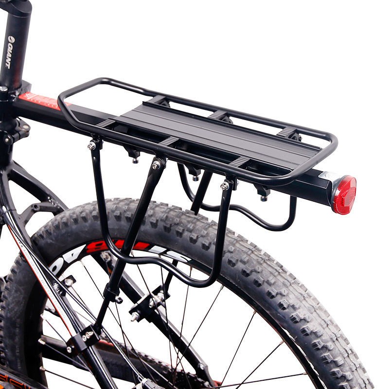 Adjustable Bike Cargo Rack – Heavy-Duty Alloy Rear Carrier 50kg Load