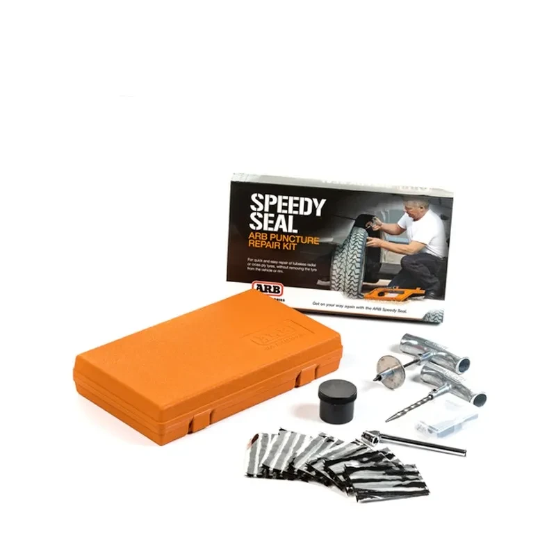 Off-Road Tire Plug Kit with Portable Repair Tools & Case