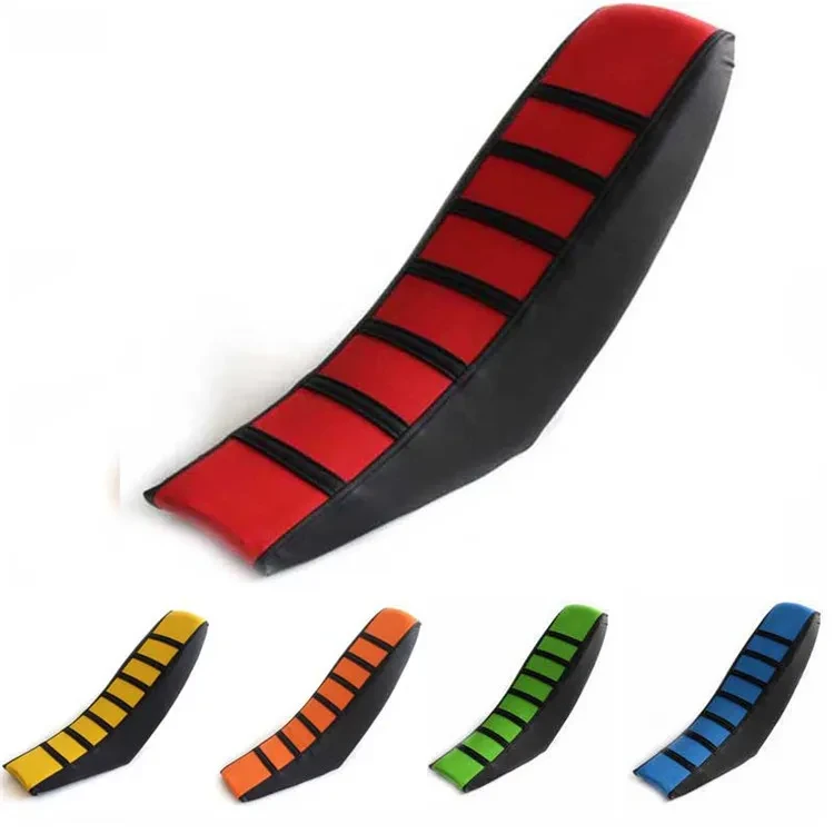 Durable PVC Leather Dual Saddle Pad for Dirt & Trail Bikes
