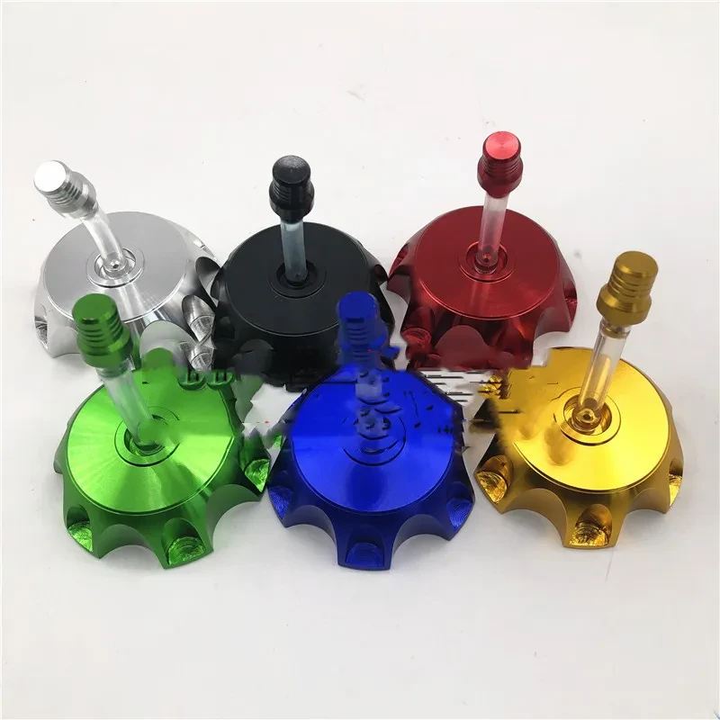 CNC Alloy Fuel Tank Cover Cap for Motorcycles & Scooters
